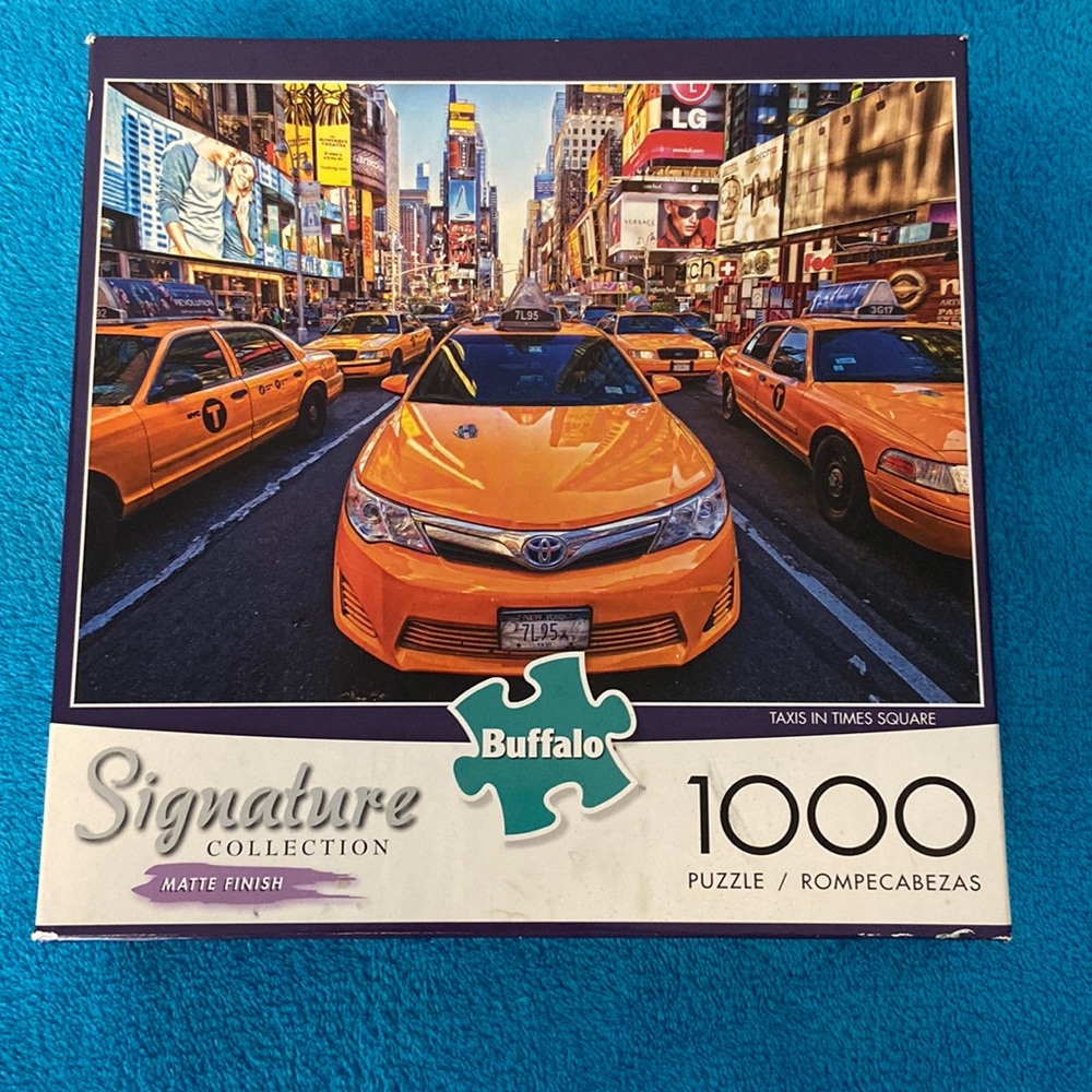 Signature Collection, “taxis in Time Square”